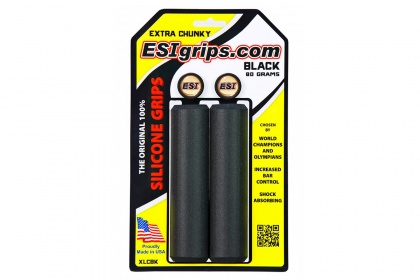 Грипсы ESI Extra Chunky, 130 мм / Черные