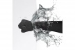 Велоперчатки GripGrab Waterproof Knitted Thermal, длинный палец / Черные