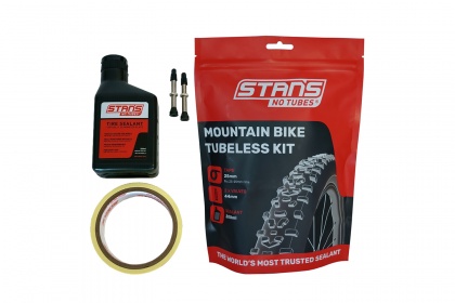 Бескамерный набор Stan’s No Tubes Mountain Bike Tubeless Kit / Лента 25 мм