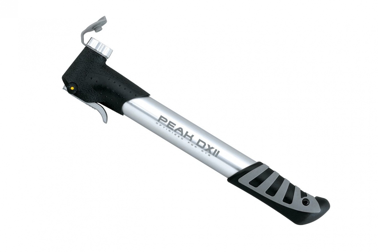 Насос велосипедный Topeak Peak DX II, ручной / Серебристый купить в ...