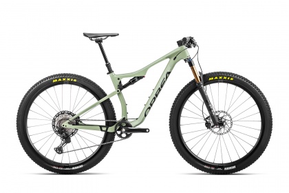 Велосипед горный Orbea Oiz M10 TR (2023) / Серо-зеленый