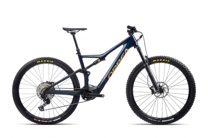 Электровелосипед горный Orbea Rise M20 (2022) / Темно-синий