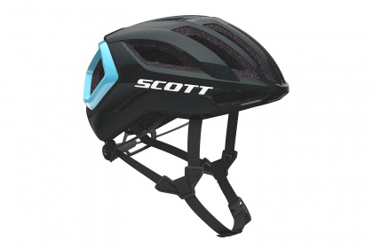Велошлем Scott Centric Plus / Черно-голубой