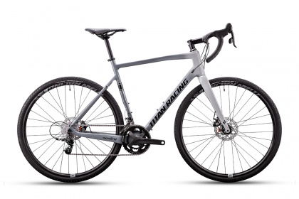 Велосипед гравийный Titan Racing Switch Carbon Comp / Серый
