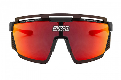 Очки Scicon Aerowatt / Black Gloss Multimirror Red