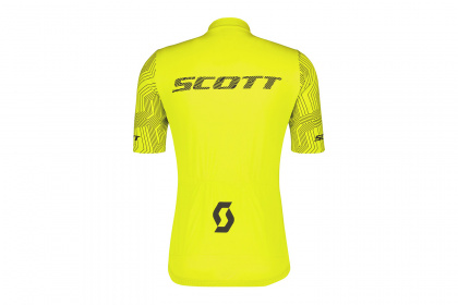 Веломайка Scott RC Team 10 (2022), короткий рукав / Желтая