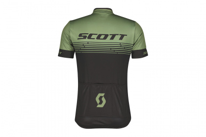 Веломайка Scott RC Team 20 (2022), короткий рукав / Черно-зеленая