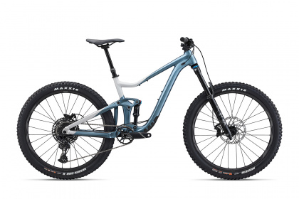 Велосипед горный Giant Trance X 27.5 2 (2023) / Бело-голубой