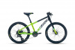 Велосипед детский Uniq RA20 (2022) / Черно-зеленый
