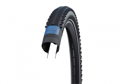 Велопокрышка Schwalbe Hurricane Performance DD RaceGuard Addix, 27.5 дюймов / Стальной корд