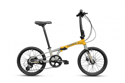 Велосипед складной Pardus Intelligent Sport Altus (2023) / Серо-желтый