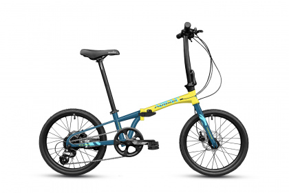 Велосипед складной Pardus Intelligent Sport Altus (2023) / Сине-желтый