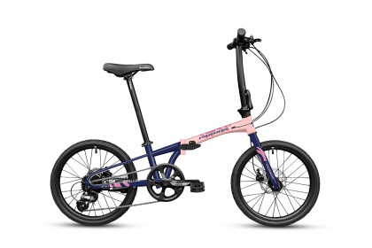 Велосипед складной Pardus Intelligent Sport Altus (2023) / Розово-синий