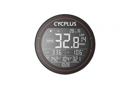 Велокомпьютер Cycplus M2 GPS Bike Computer, 19 функций, без датчиков, беспроводной