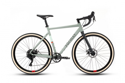 Велосипед гравийный Format 5211 (2023) / Серо-зеленый