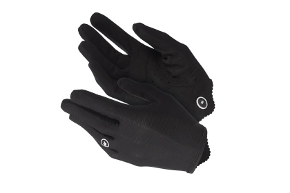 Велоперчатки Assos RS, длинный палец / Черные