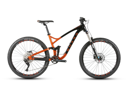 Велосипед горный Haro Shift R5 27.5 / Черно-оранжевый