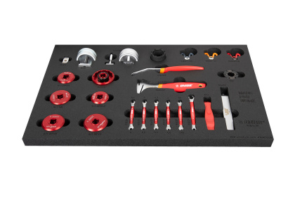 Набор инструментов Unior Bike Tool Set In Tool Tray 629187, 22 функции