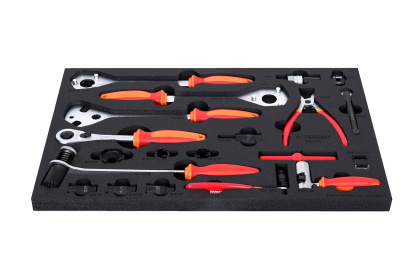 Набор инструментов Unior Bike Tool Set In Tool Tray 629189, 18 функций