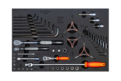 Набор инструментов Unior Bike Tool Set In Tool Tray 629193, 47 функций