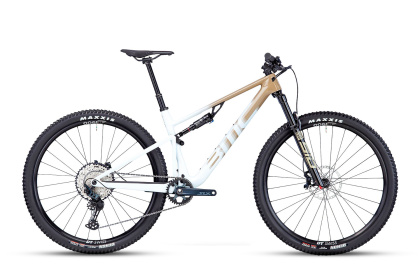 Велосипед горный BMC Fourstroke LT One (2023) / Бело-песочный