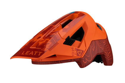 Велошлем Leatt MTB AllMtn 4.0 / Оранжево-красный