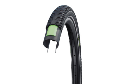Велопокрышка Schwalbe Energizer Plus Tour Performance GreenGuard Addix E, 28 дюймов / Стальной корд