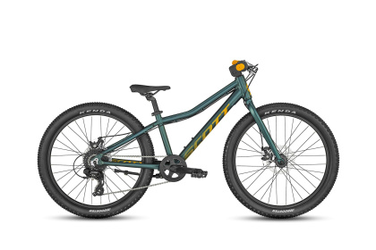 Велосипед детский Scott Scale 24 Rigid (2023) / Сине-зеленый