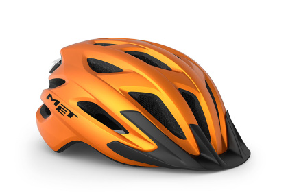 Велошлем MET Crossover (2023) / Оранжевый