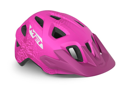 Велошлем подростковый MET Eldar / Розовый