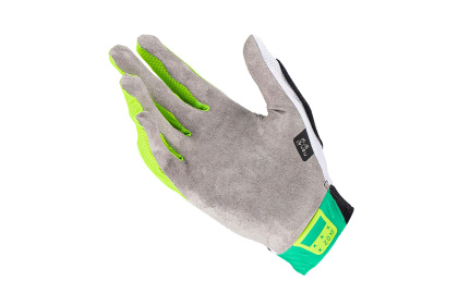 Велоперчатки Leatt MTB 2.0 X-Flow (2023), длинный палец / Бело-зеленые