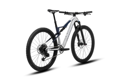 Велосипед горный Orbea Oiz M30 (2023) / Сине-серебристый