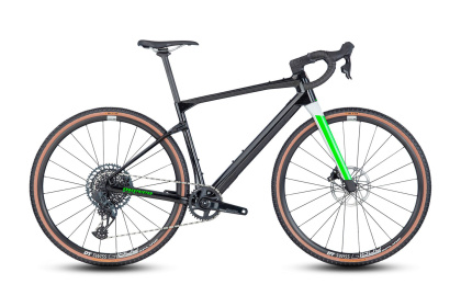 Велосипед гравийный BMC URS 01 Four (2023) / Черно-зеленый