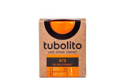 Велокамера Tubolito MTB, 27.5 дюймов, Presta 42 мм / Ширина 1.80-2.50