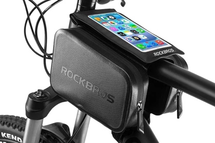 Велосумка на раму RockBros Bicycle Waterproof Frame Bag, 1 литр