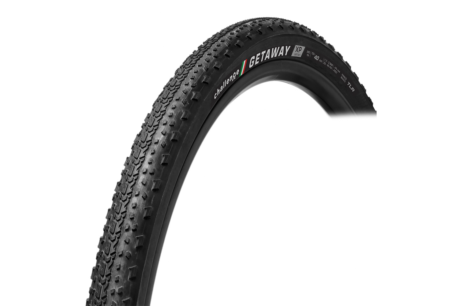 Pneumatico Challenge Getaway Pro TLR | 700x45 Nero, Gomma Tubeless Ready