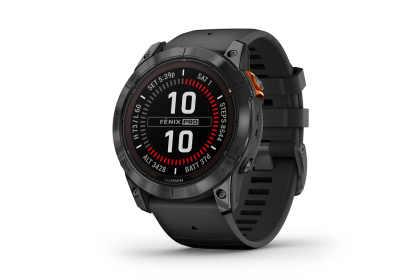 Мультиспортивные часы Garmin Fenix 7X Pro Solar Edition / Серо-черные
