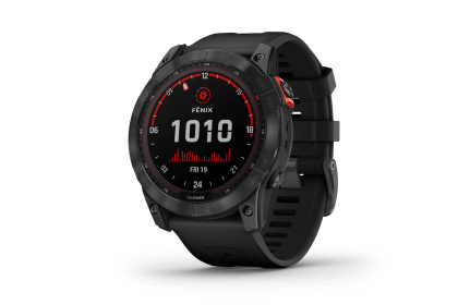 Мультиспортивные часы Garmin Fenix 7X Solar Edition / Серо-черные