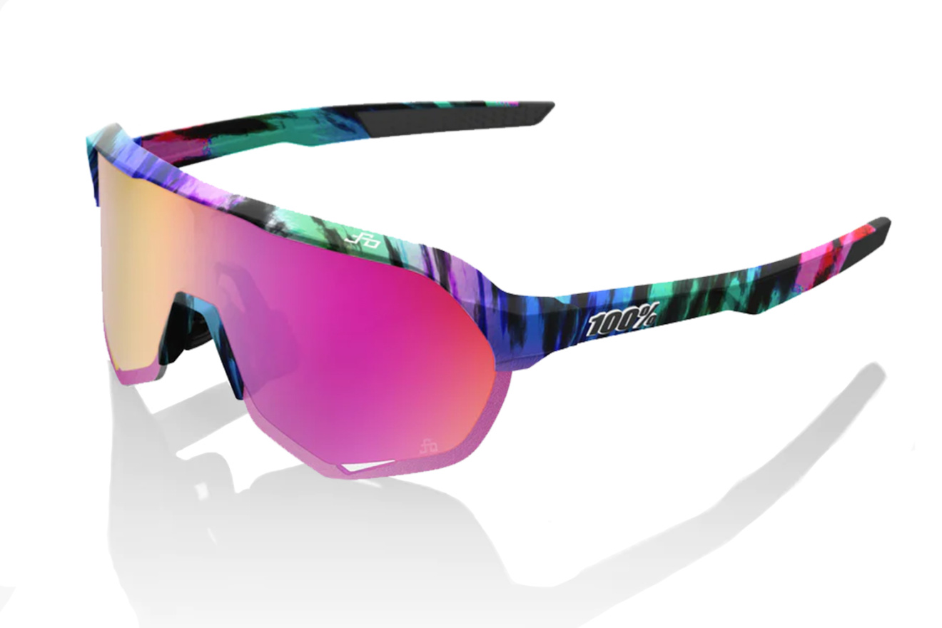 Очки 100% S2 / Peter Sagan LE Soft Tact Tie Dye Purple Multilayer ...