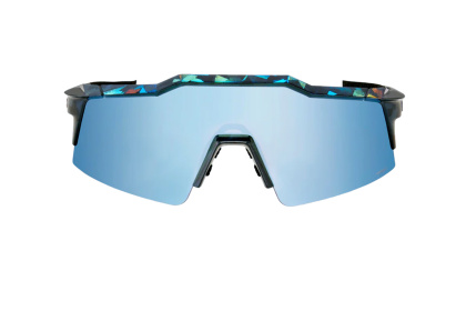 Очки 100% Speedcraft SL / Black Holographic HiPER Blue Multilayer Mirror