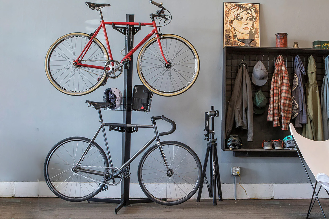 Стойка для хранения велосипеда Feedback Velo Cache 2-Bike Storage Stand ...