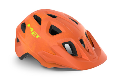 Велошлем MET Echo / Желто-оранжевый