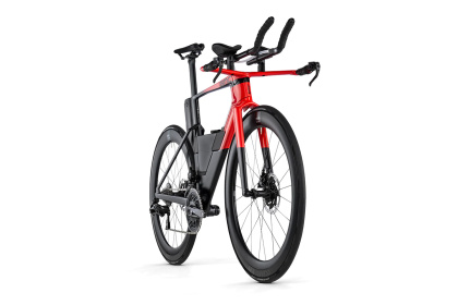 Велосипед для триатлона BMC Speedmachine 01 Two (2024) / Черно-красный