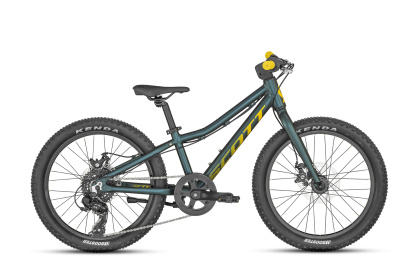 Велосипед детский Scott Scale 20 Rigid (2023) / Сине-зеленый
