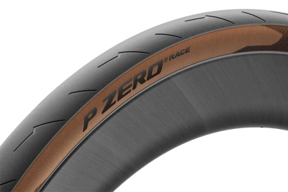 Велопокрышка Pirelli P Zero Race, 28 дюймов / Черно-коричневая