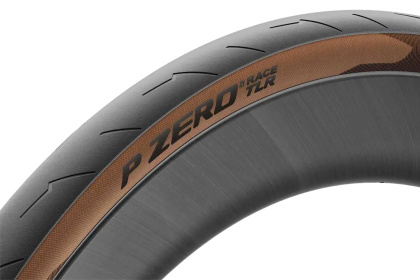 Велопокрышка Pirelli P Zero Race TLR, 28 дюймов / Черно-коричневая