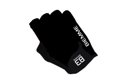Велоперчатки Biemme Crono (2024), короткий палец / Черные