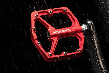 Педали платформы RockBros Aluminium Pedals K203 / Красные