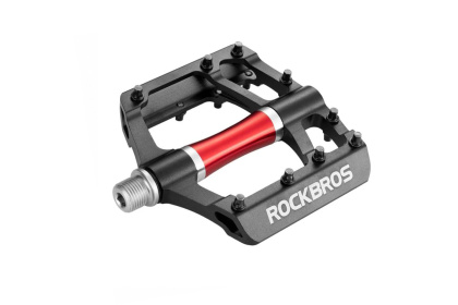 Педали платформы RockBros Aluminium Pedals 12CBK / Черно-красные