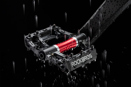 Педали платформы RockBros Aluminium Pedals 12CBK / Черно-красные